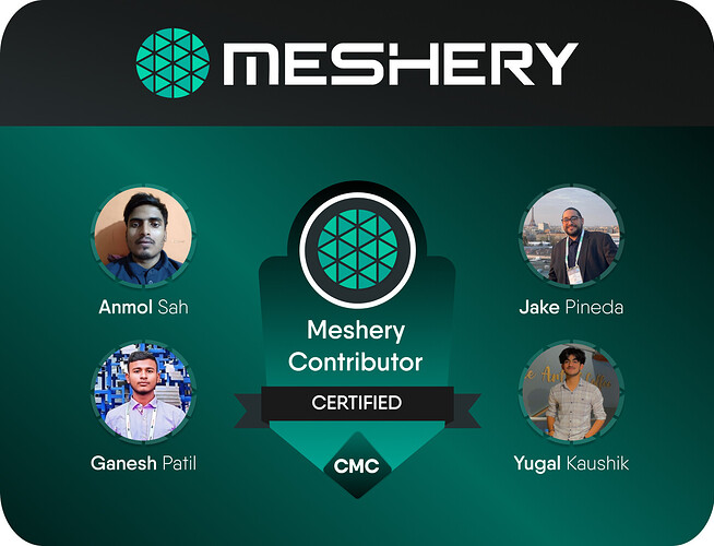 Certified Meshery Contributors1
