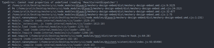 Frontend log